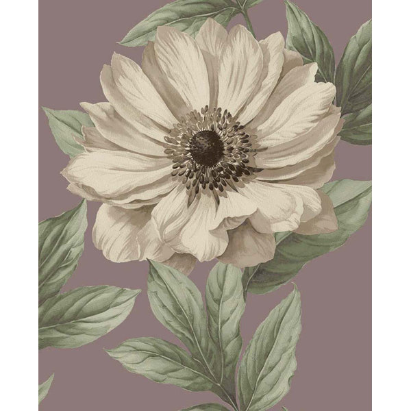 Lark Manor Rouleau de papier peint L 33 pi x l 20,5 po Alcario et